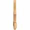Ekena Millwork Redmond Rough Sawn Timber Gable Bracket, Western Red Cedar, 36"W x 24"H x 2"D x 4"F, 16/12 Pitch GBW036X24X0204RED00RWR - alternate 2